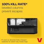 Victor M250S Indoor Humane Electronic Mouse Trap - No Touch, No See Electric Instant Kill Mouse Trap - 4 Traps - Image 3
