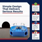 Reusable Multi-Catch Mouse Trap, Indoor/Outdoor - Black - Image 2
