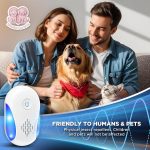 (2026 Upgraded) Ultrasonic Pest Indoor Repeller - Stronger Driving Force, Repellent for Mouse, Rats, Cockroaches, Spiders, Ants, Bugs, Plug-in Control Device, 2 Mode Switching (6 Pack) - Image 5