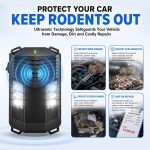 25-55kHz Battery-Powered Ultrasonic Rodent Repellent for Car Engines - Image 3