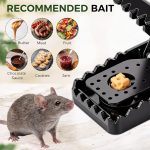 60 Pcs Mouse Snap Traps Plastic Reusable for Home Indoor Bulk - Image 5