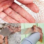 Copper Mesh Rodent Control Rodent Mesh Sturdy Pure Copper Stuff-fit Wire Mesh for Gap Blocker Fill Fabric 5" x 48" - Image 4