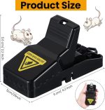 Qualirey 6 Pcs Mouse Traps Indoor for Home,5.5 x 3 x 2.9 in - Image 5