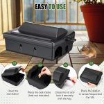 Reusable Rat Stations Large with Key and Bait Trays, 4 Pcs - Image 4