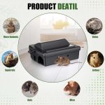 Reusable Rat Stations Large with Key and Bait Trays, 4 Pcs - Image 5