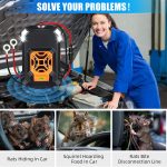 2026 New Rodent Repellent for Car Engines Rat Repellent for Cars Ultrasonic Mouse Repellent Plug-in Car Rodent Repellent Under Hood Keep Mice Squirrel Out of Car, Attic, Garage, Barn,2 Pack - Image 3