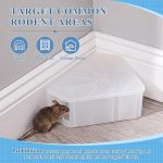 Qualirey 2 Pcs Large Rat Bait Station Mouse Bait Box with Key, Transparent - Image 5
