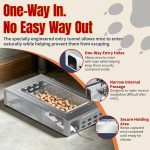 Reusable Metal Mouse Traps 4 Packs – Heavy Duty Humane Mouse Trap, Mechanical Catch Design, Easy Set & Reusable Rat Trap for Indoor & Outdoor Home Use - Image 4
