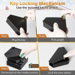 Mouse Station with Keys Black 32 Pack, Key Required Mouse Stations, Mice Stations, Keeps Children and Pets Safe Indoor & Outdoor - Image 4