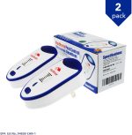 Ultrasonic Pest Repeller Humane Mice Control Electronic Insect Repellent Reject Rodent Bed Bug Spider Rat Defender Home Animal Plug in 2 Pack - Image 4