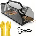 Humane Mouse Traps Indoor for Home,Live Mouse Trap Cage Indoor Outdoor Use