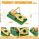 Qualirey 6 Pcs Mouse Capture Devices Plastic Snap Capture Tool - Image 2