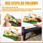 Qualirey 6 Pcs Mouse Capture Devices Plastic Snap Capture Tool - Image 3
