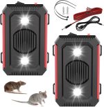 2 Pack Rodent Repellent for Car Engines, Ultrasonic Mouse Deterrent