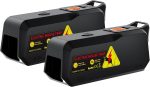 2 Packs Electric Mouse Trap High Voltage Mouse Traps Indoor for Home Electronic Mice Zapper with LED Light Reusable and Portable Mice Trap for Living Room Kitchen Garage