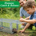 2 Packs Humane Rat Mouse Trap Outdoor Live Animal Cage Indoor & Outdoor - Image 2