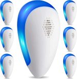 2026 Upgraded Ultrasonic Pest Control Repeller Plug in 6 Pack,Electronic Mouse Repellent,Bug Repellent for Mice, Rodents, Rats, Roaches, Ants, Spiders, Mosquitoes & Bed Bugs