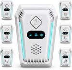(2026 Upgraded) Ultrasonic Pest Indoor Repeller - Stronger Driving Force, Repellent for Mouse, Mice, Rats, Roaches, Ants, Spiders, Bugs, Plug-in Control Device, 3 Mode Switching (6 Pack)