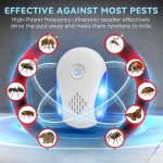 (2026 Upgraded) Ultrasonic Pest Indoor Repeller - Stronger Driving Force, Repellent for Mouse, Rats, Cockroaches, Spiders, Ants, Bugs, Plug-in Control Device, 2 Mode Switching (6 Pack) - Image 2