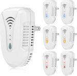 2026 Upgraded Ultrasonic Pest Repeller, 3 Mode Mouse Repellent, 6 Packs