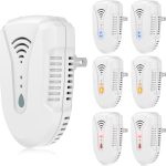 2026 Upgraded Ultrasonic Pest Repeller, 3 Mode Mouse Repellent, 6 Packs