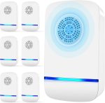 2026 Upgraded Ultrasonic Pest Repeller Insect Indoor Repeller, Pest Control Plug in for Spider Bug Roach Ant Mosquito Rat Mice, Electric Mouse Traps Indoor, Rodent Repellent Ultrasonic Plug in, 6 Pack