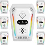2026 Upgraded Ultrasonic Pest Repeller & Mice Repeller, Electronic Plug in Wall Repellent Indoor Device for Spider Bug Roach Ant Mosquito Rat Mice Insect Deterrent with 3 Working Modes 6 Packs