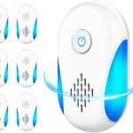 2026 Upgraded Ultrasonic Repeller 6 Packs, Indoor Ultrasonic Repellent for Roach, Rodent, Mouse, Bugs, Ant, Mosquito, Mice, Spider, Electronic Plug in Pest Control