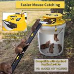 2PCS Bucket Mouse Trap -Automatic Reset Flip Lid Multi-Catch Rat Traps - Image 2