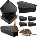 6 Pack Rat Bait Station Tamper Resistant Dual Entrances Large