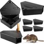 6 Pack Rat Bait Station Tamper Resistant Dual Entrances Large