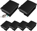 6 Pack Rat Bait Stations with Keys