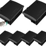 6 Pack Rat Bait Stations with Keys