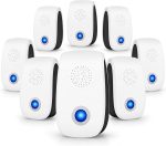 8 Pack Pest Repellent Ultrasonic Plug in Ultrasonic Pest Control Repeller