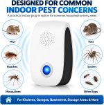 8 Pack Pest Repellent Ultrasonic Plug in Ultrasonic Pest Control Repeller - Image 2