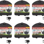 B&G Rodent Cafe Bait Station Kit with 6 Stations and 6 Universal Keys