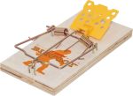 BIGFOOT Rat Size Snap Trap with Expanded Trigger – Heavy-Duty Wooden Rat Trap with Adjustable Sensitivity for Effective Rodent Control