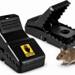 Blinc Mouse Trap, 2 Pack Heavy Duty Snap Trap, High Sensitivity, Reusable Mice Catcher and Killer for Indoors, Garage, Kitchen
