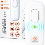 Bye Critter Ultrasonic Pest Repeller, Mice Repellent Indoor Rat Repellent
