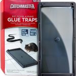 Catchmaster Rat & Mouse Glue Traps 12 Pack, Large Heavy Duty Sticky Traps
