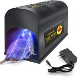 Electric Rat Trap Indoor for Home, 7000V Powerful Electronic Zapper Kills Rats, Mice & Voles – Waterproof Easy Clean & Reusable, No Poison No Smell, Humanely Eliminates Rodents Without Blood or Mess