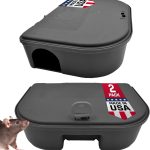 Exterminators Choice Mice Bait Station Boxes (2 Pack, with 1 Key)