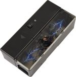 GSS Humane Electric Mouse Trap, Battery Powered Rat Zapper, Alert Light