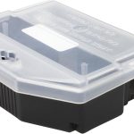LIPHA TECH Aegis Mouse Bait Stations - Clear Lid, Case of 12