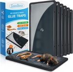 Landisun Mouse Rat Glue Large Traps for Snake Spider Pest Control 6pack