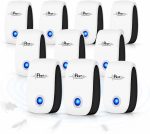 Mouse Repellent Ultrasonic Plug in,Ultrasonic Pest Control Repeller 10 Pack