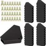 Mouse Station with Keys Black 32 Pack, Key Required Mouse Stations, Mice Stations, Keeps Children and Pets Safe Indoor & Outdoor