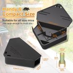 Mouse Station with Keys Black 32 Pack, Key Required Mouse Stations, Mice Stations, Keeps Children and Pets Safe Indoor & Outdoor - Image 2