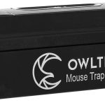 OWLTRA EMZ Plus Indoor Electric Mouse Trap, Instant Kill Rodent Zapper with Dual Entrances and Pet Safe Trigger, Black