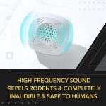 OWLTRA OW-5 Ultrasonic Rodent Repellers 4 Pack, Effectively Repel Rodents While 100% Silent & Safe to Humans and Non-Rodent Pets, White - Image 2